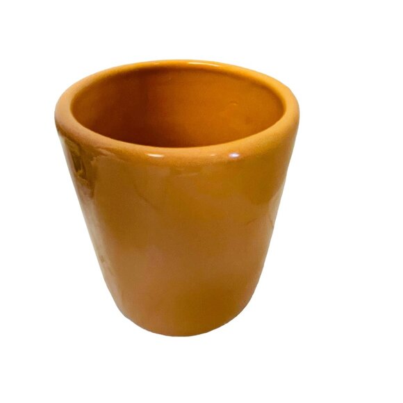 Mazatlán Ceramic Coffee Mug Bright Orange Mexico Souvenir Cup - Picture 3 of 4